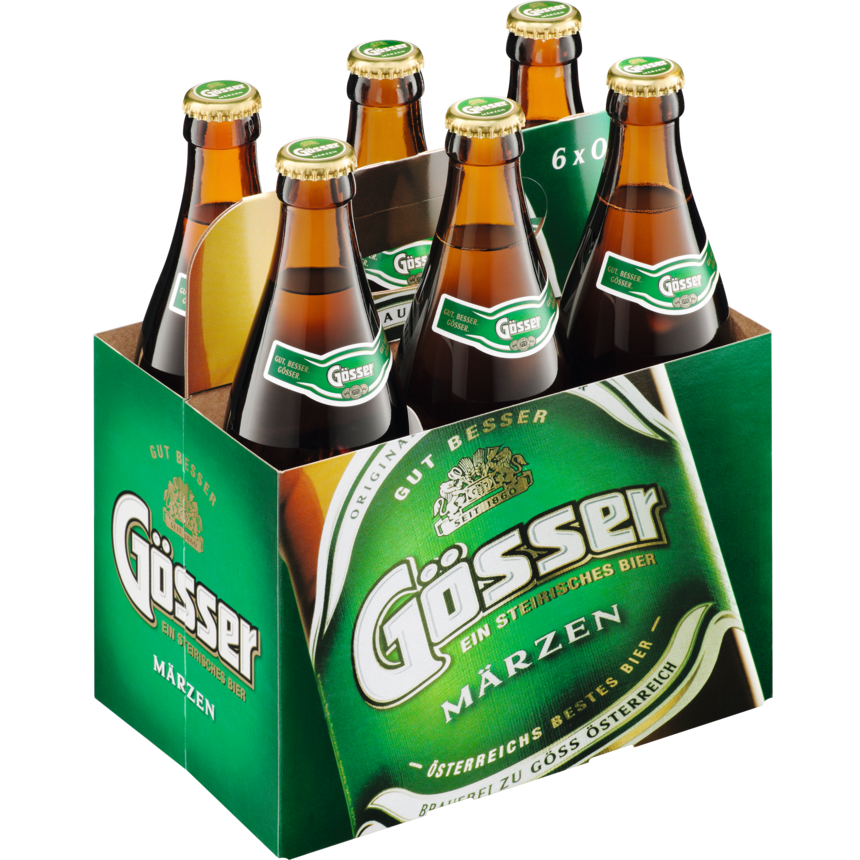 Gösser Märzen 6 x 0 5 l Lagerhaus Salzburg