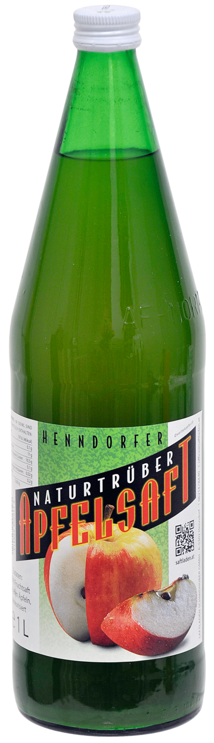 Apfelsaft naturtrüb Henndorfer 1 l | Lagerhaus Salzburg