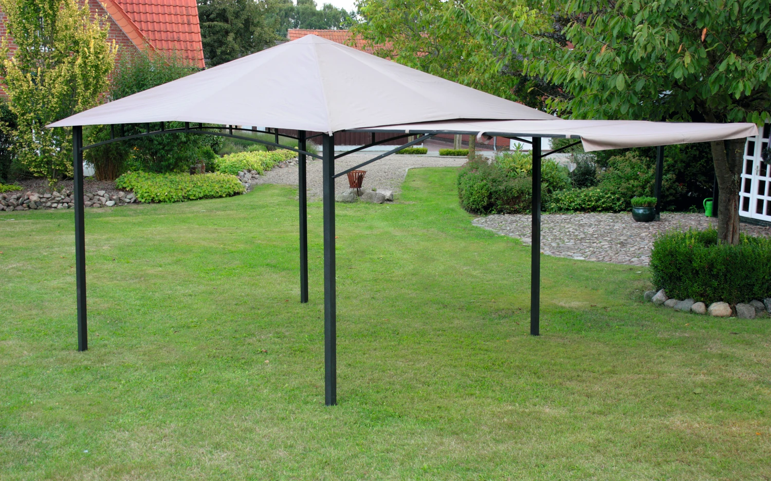 Pavillon Umbria Grau L 300 X B 300 X H 290 Cm